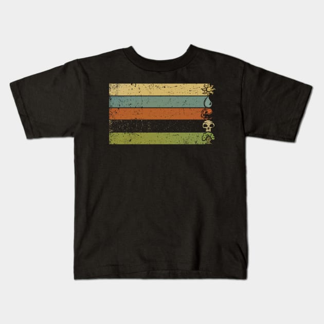 Vintage Magic Kids T-Shirt by kg07_shirts